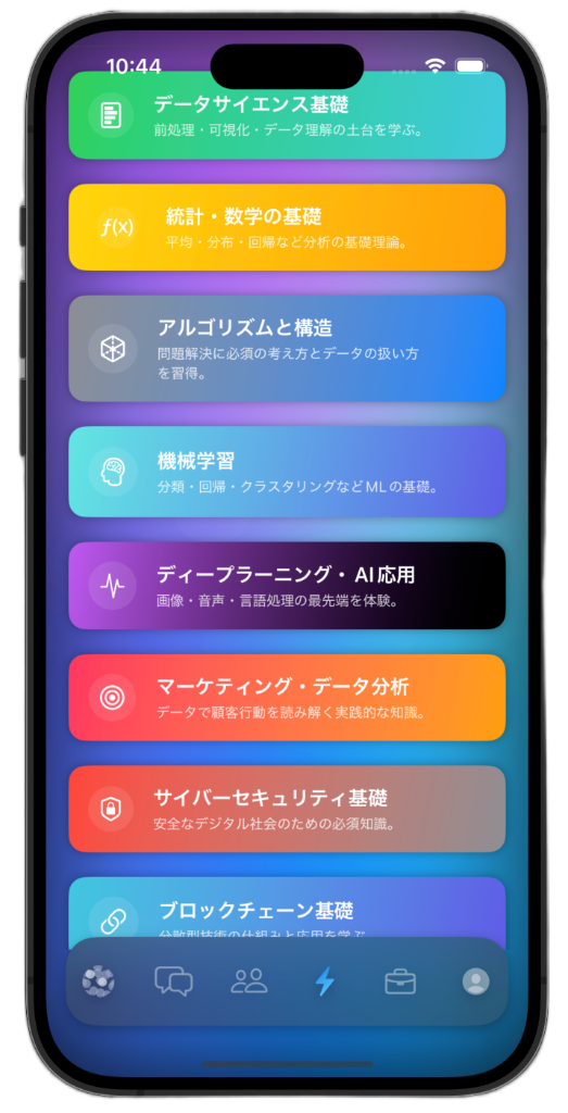コース一覧